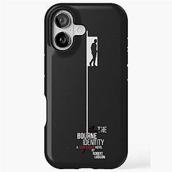 The Bourne Identity Book cover design iPhone Case