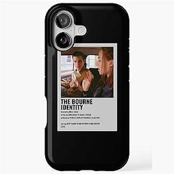 Graphic For Bourne Identity Mens Funny iPhone Tough Case