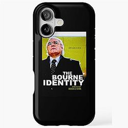 Mens The Bourne Identity Vintage iPhone Case
