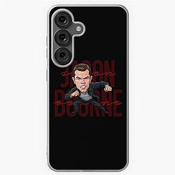 Caricature of Jason Bourne, Matt Damon in The Bourne Identity for Samsung Galaxy Case