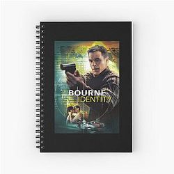 The Bourne Identity Beautiful Spiral Notebook for Women