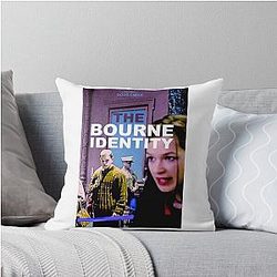 The Bourne Identity Frankenstein Horror Movie For The Audience Vintage Throw Pillow