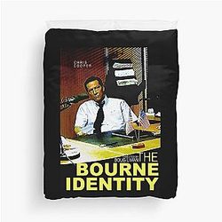 Gifts For Movie Fan The Bourne Identity Funny Mens Duvet Cover