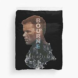 Jason Bourne The Bourne Identity The Waltons Frankenstein Horror Movie Halloween Vintage Duvet Cover