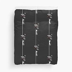 The Bourne Identity Book cover design Duvet Cover