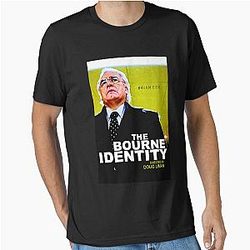 Mens Vintage T-Shirt The Bourne Identity Photograp