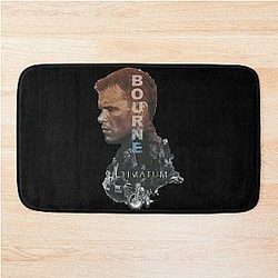Jason Bourne The Bourne Identity Frankenstein Horror Movie Halloween Vintage Bath Mat