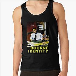 Gifts For Movie Fan Bourne Identity Funny Mens Tank Top