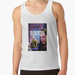 The Bourne Identity Frankenstein Horror Movie Vintage Tank Top
