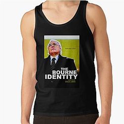 Mens Bourne Identity Vintage Tank Top