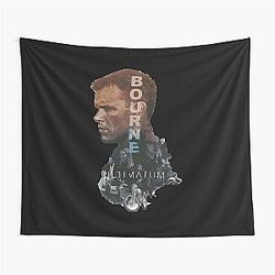 Jason Bourne The Bourne Identity The Waltons Frankenstein Horror Movie Halloween Vintage Tapestry