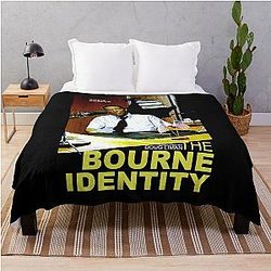 The Bourne Identity Mens Funny Throw Blanket Gift