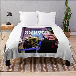 The Bourne Identity Frankenstein Horror Movie Halloween Throw Blanket