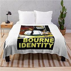 The Waltons Frankenstein Horror Movie for the audience The Bourne Identity Vintage Throw Blanket