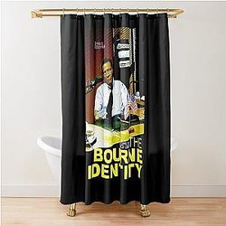 Gifts for Movie Fans - The Bourne Identity Mens Funny Shower Curtain