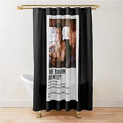 Graphic For Fans The Bourne Identity Special Mens Funny Shower Curtain