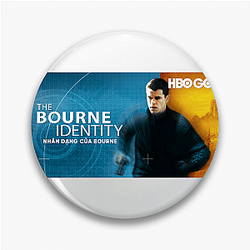 The Bourne Identity Merch The Bourne Identity Pins