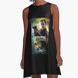 For Men The Bourne Identity Beautiful Model Gifts A-Line Dress