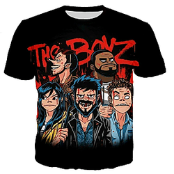 The Boys T-Shirts - The Boys Harajuku Style Printed T-Shirt
