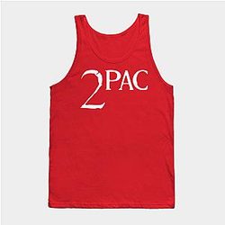 The Boys Tanktops - Vintage 2 Pac Logo zoals gedragen door Moeder Melk op de jongens Tank Top