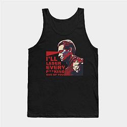 The Boys Tanktops - Homelander met laser Quote Tank Top