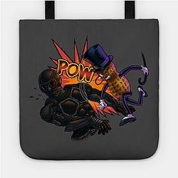 The Boys Taschen - Schwarz Noir VS Mr. Peanut Tote