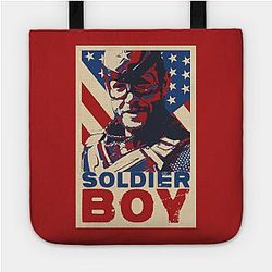 The Boys Zakken - Soldier Boy Pop Art Style Tote