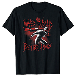Make The World Better Place DTNK1206 Farawell Design  The Boys T-Shirts