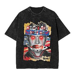No One Can Stop Me PTTT2606 Washed  The Boys T-Shirts