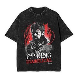 Diabolical Butcher Superhero PTTT0907 Washed  The Boys T-Shirts
