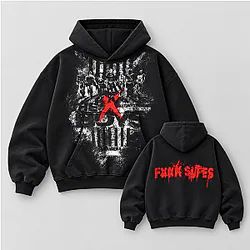 The Boys FXXK Supes Grunge Graphic Hoodie NTT1910 The Boys Hoodies