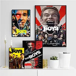 The Boys Poster - Seizoen 3 Poster Zelfklevende Kunstposter Vintage Decoratief