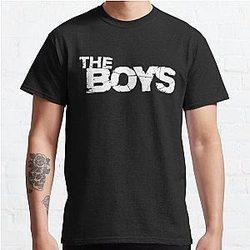 The Boys T-Shirts - The Boys logo White Classic T-Shirt
