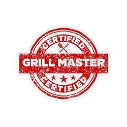 Grillmaster Stickers Official Merch CL1211