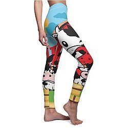 Beautifully Soft Cow Barn Leggings Official Merch CL1211