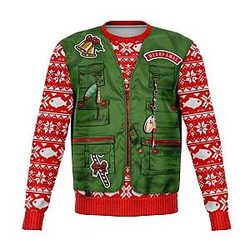 Merry Fishmas Ugly Christmas Sweater Official Merch CL1211