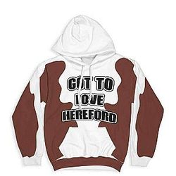 Hereford Hoodie Official Merch CL1211