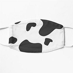 Holstein-Friesian Cow Print Black and White Flat Mask Flagship RB1809
