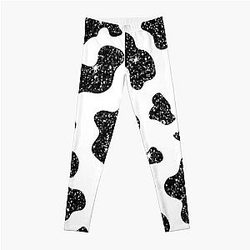 Sparkle Cow Print Leggings Flagship RB1809