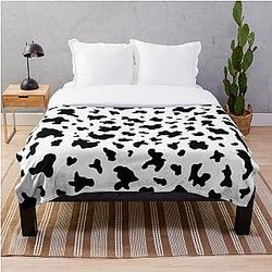 Small cow print Throw Blanket Flagship RB1809