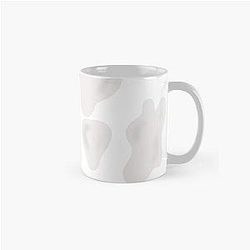 White on White Cow Print  Classic Mug Flagship RB1809