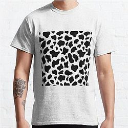 Cow Spots Moo Pattern  Classic T-Shirt Flagship RB1809