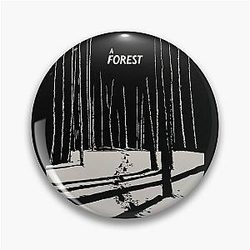 The Cure A Forest winter Pin