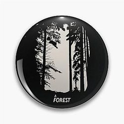 The Cure A Forest Pin