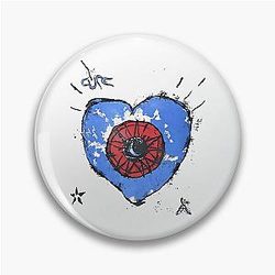 The Cure 1992 Wish Tour Pin