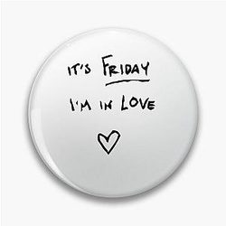 It's Friday I'm in Love- The Cure song lyrics Pin