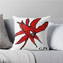The Cure Wish Amoeba  Throw Pillow