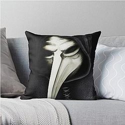 SCP-049 - "I AM THE CURE" Throw Pillow