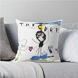 person The Cure Throw Pillow