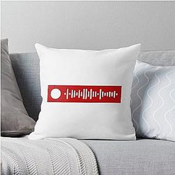 Lovesong The Cure - Spotify Code Throw Pillow